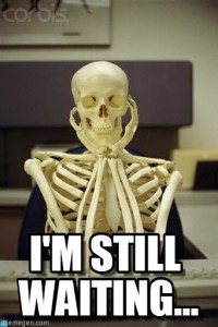 I can feel myself aging over here...