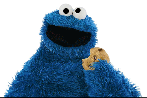 Cookie Monster cookies sesame street