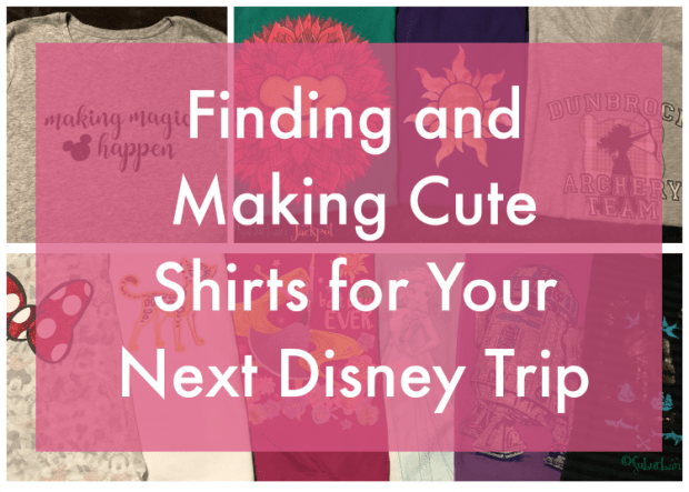 cute shirts Disney trip wardrobe character shirts