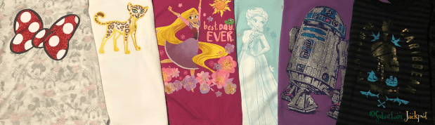Fun Disney shirts Minnie Bow Fuli Lion Guard Rapunzel Tangled Elsa Frozen R2D2 Star Wars Pirates of the Caribbean