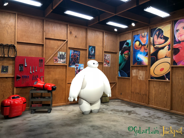 Baymax Hiro's Workshop Epcot Walt Disney World Big Hero 6