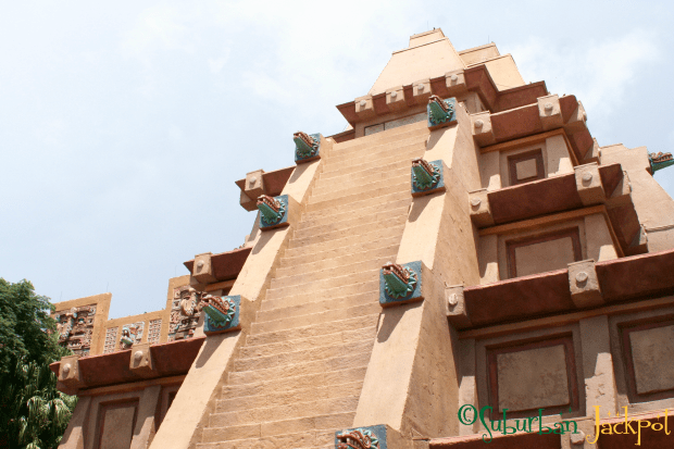 Epcot World Showcase Mexico Mayan Temple