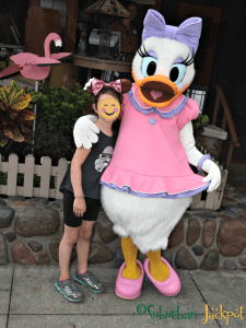 Walt Disney Hollywood Studios Daisy Character Meet and Greet