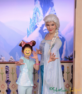 Walt Disney World Epcot Elsa Frozen Royal Sommerhaus Character Meet and Greet