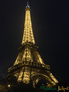 Eiffel Tower Paris France Travel night
