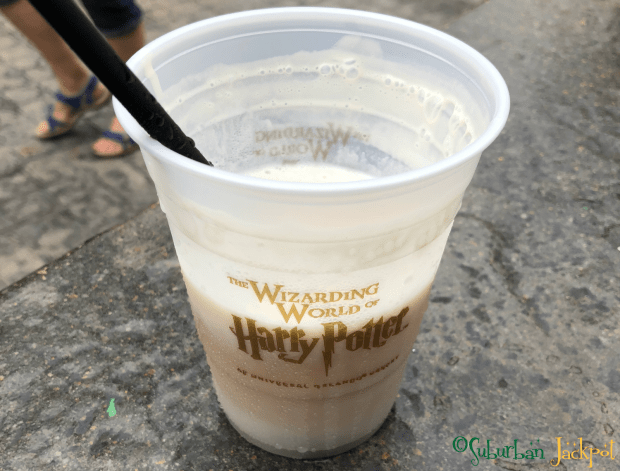 Butterbeer Wizarding World of Harry potter Universal Islands of Adventure Studios